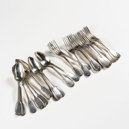 Servizio da tavola in argento VIEILLARD (1819-1838