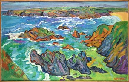 Germaine PICCON (1920–2004)
 Hafen von Donnant auf