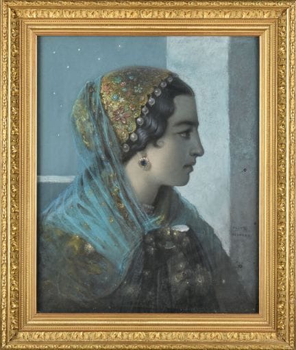 Bernard PEGOT (1830–1900)
Porträt einer orientalis
