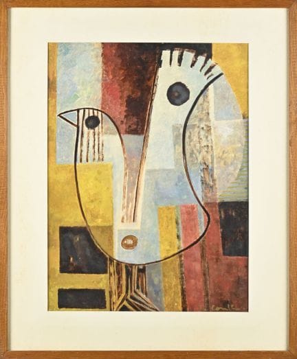 Andrée LE COULTRE (1917–1986)
Aëdon
Öl auf Karton
