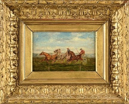 Domenico PELLIGRINI (1759–1840)
Trabrennen
Öl auf 
