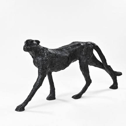 TRAVAIL 1980

Guépard

Sculpture en résine noire r