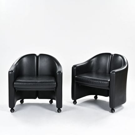 Eugenio GERLI (1923-2013)

Paire de fauteuils bas 