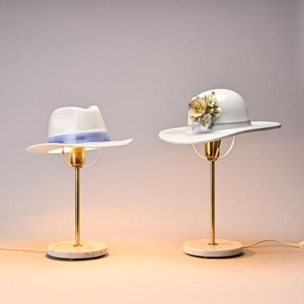 TRAVAIL ITALIEN

Paire de lampes de table à base c