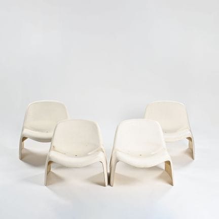Luigi COLANI (1928–2019)

Set of 4 one-piece fiber