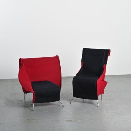 Borek SIPEK (1949-2016)

Filzka armchair with blac