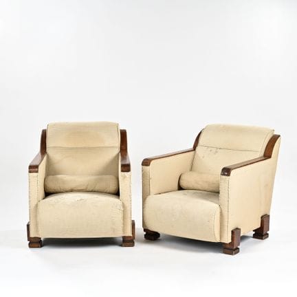 OBRA DE ESTILO ART DÉCO

Par de sillones con estru