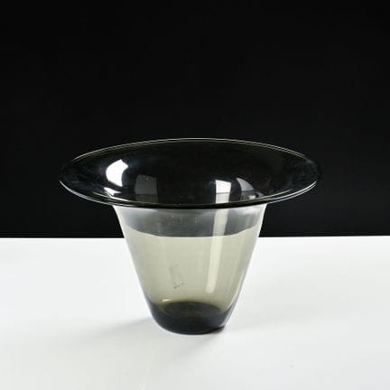 FRENCH ARTISANAL WORK

Large, hand-blown, smoked g