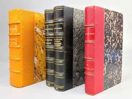 PROUDHON (Pierre-Joseph). Colección de 4 volúmenes