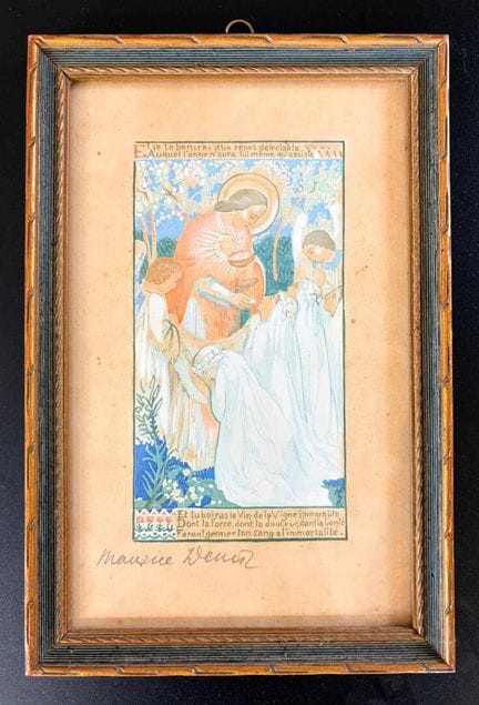 Maurice DENIS (1870–1943). Illustration zu „Sagess