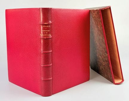 FRANCE (Anatole). Memoirs of a Volunteer. Paris, A