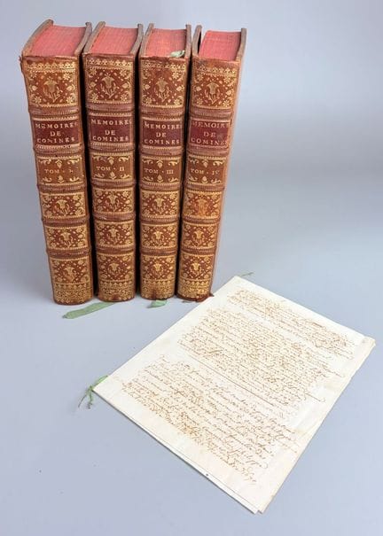 COMMINES (Philippe de). Memorias de Messire Philip