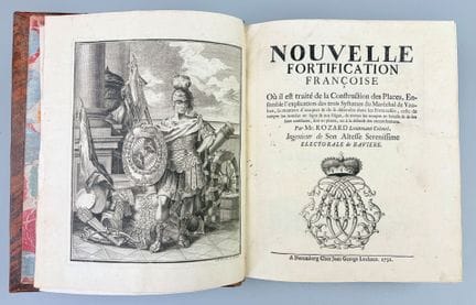 ROZARD (Johann Claude de). Nueva fortificación fra