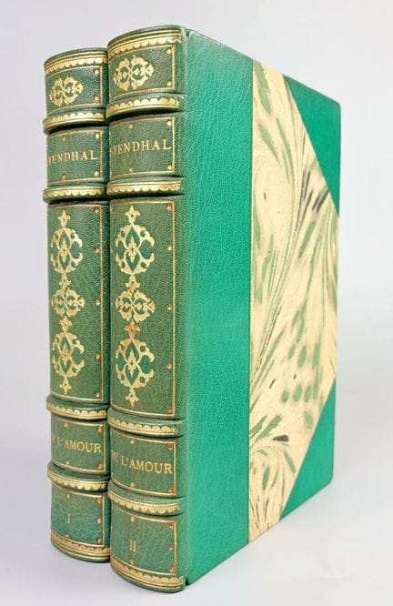 STENDHAL. *On Love*. Paris, André Vial, 1952. 2 in