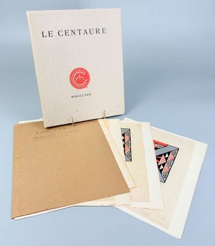 GUERIN (Maurice de). *Le Centaure*. Lyon: Le Cercl