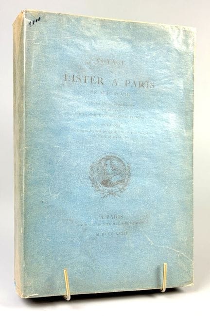 [LISTER (Martin)]. Viaje de Lister a París en 1698