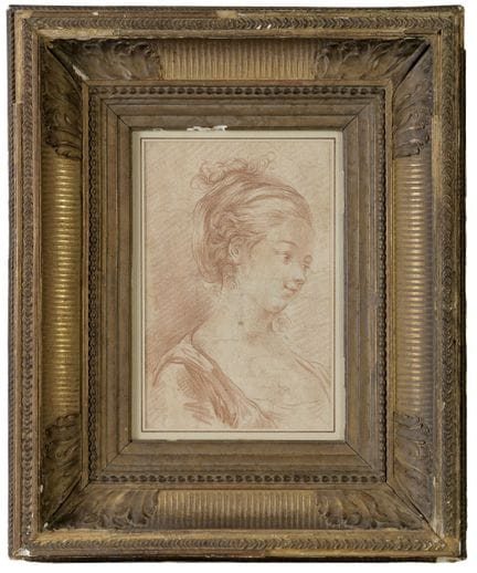 Secondo François BOUCHER.
Ritratto di donna a mezz