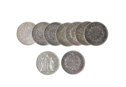 9 x 10 FRANCHI, tipo Ercole, in argento.
1965 (5),