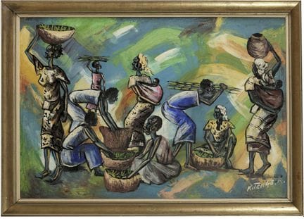 A. KITENGE. (Scuola africanista del XX secolo). 
D