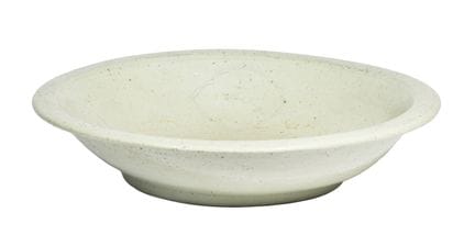 Gran plato circular o cuenco hondo de cerámica esm