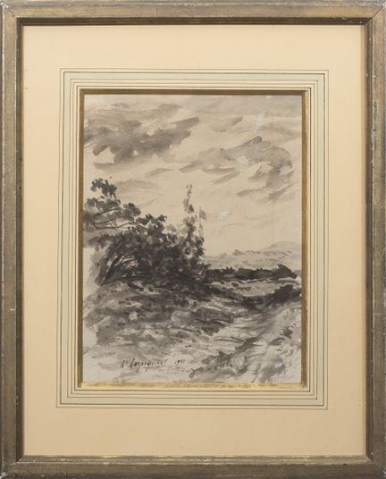 Henri HARPIGNIES (1819-1916).
Il boschetto, 1911.
