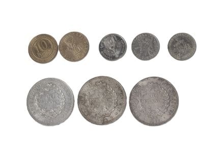 3 x 50 FRANCHI tipo Ercole 1976, 1977 e 1978.
Peso