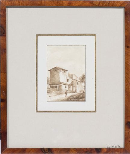 Victor-Jean NICOLLE (1754-1826).
Maisons à San Gém