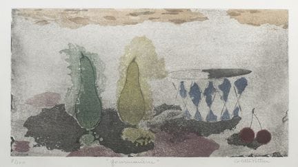 Colette PETTIER (1907-1983).
Gourmandise.
Lithogra