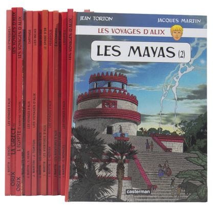 Ensemble de Bandes Dessinées.
Jacques Martin. Les 