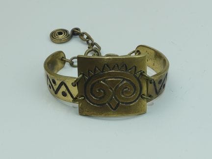 Maurice BUFFET (zugeschrieben). Armband aus Bronze