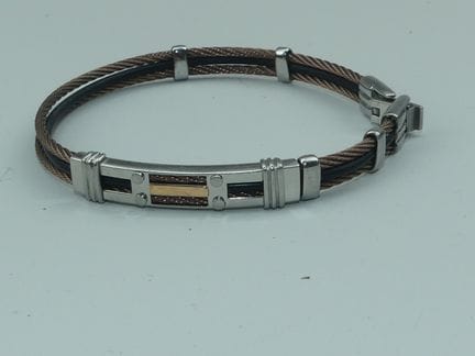 JOURDAN. Armband, Modell „Marie-gaelleae“, Roségol