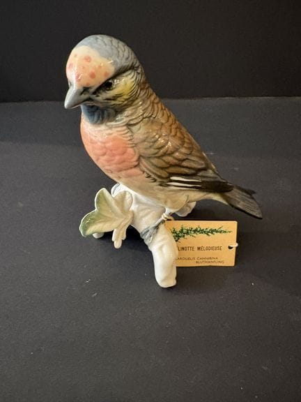 KARL ENS (Alemania). Lúgano melodioso de porcelana