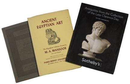 Auction Catalogs.
Sotheby’s, July 13 and 14, 1981.