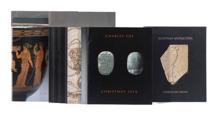 Charles EDE. Collection of exhibition catalogs.
Ca