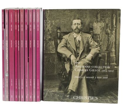Christie’s. London and New York. A significant col