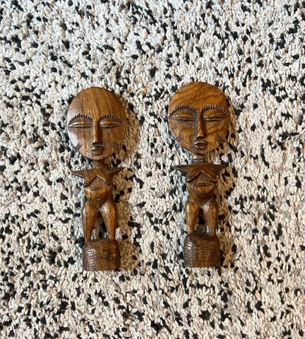 STATUETTA di tipo AKUA’BA
Ghana, cultura Ashanti (