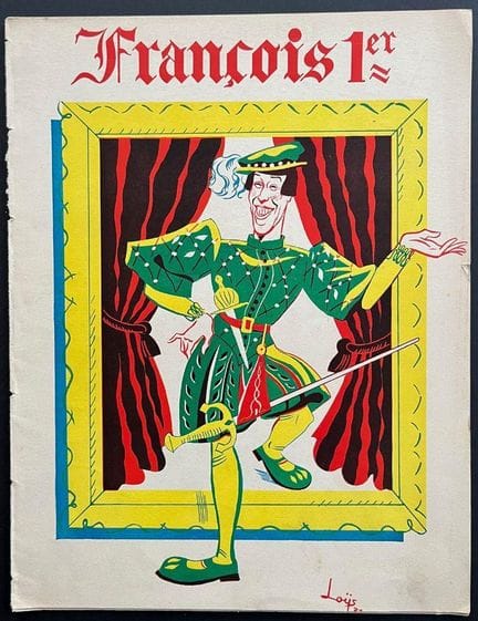 *FRANCISCO I
Fernandel en una película de Christia