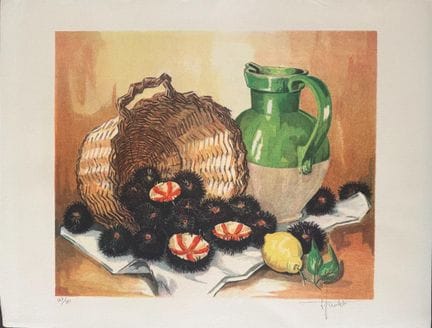 Jean TRIOLET (born in 1939) 
Still Life with Sea U