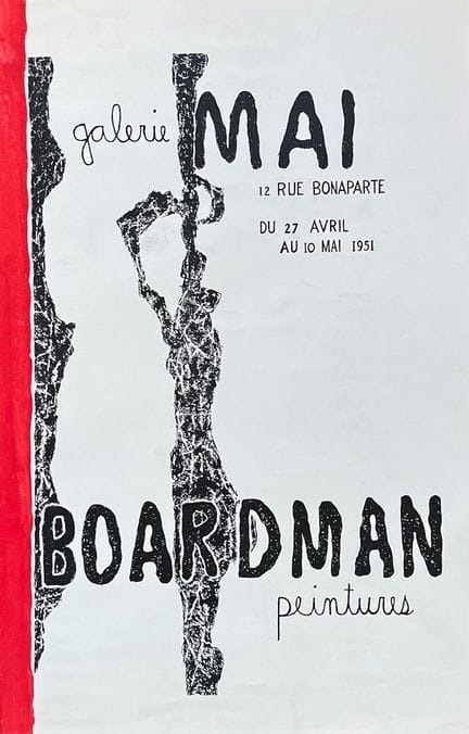 SEYMOUR BOARDMAN
Dipinti
Prima mostra personale de