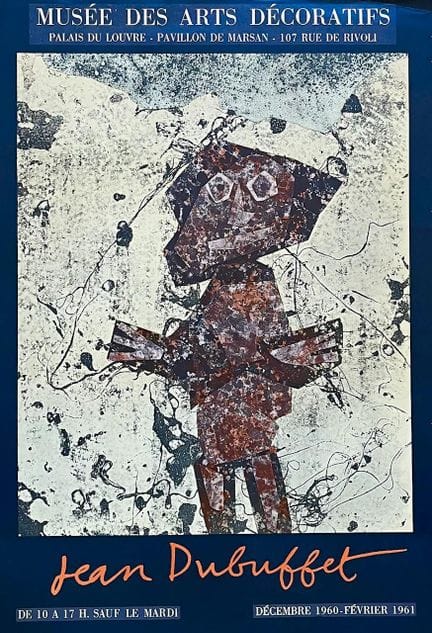 JEAN DUBUFFET
Mostra al Musée des Arts Décoratifs,