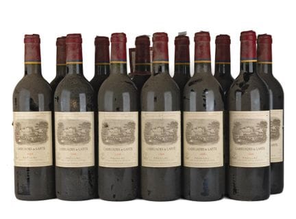 12 bouteilles CARRUADES DE LAFITE 1995 Pauillac	(N