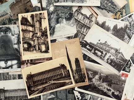 Colección de postales antiguas y modernas.
Tema: m