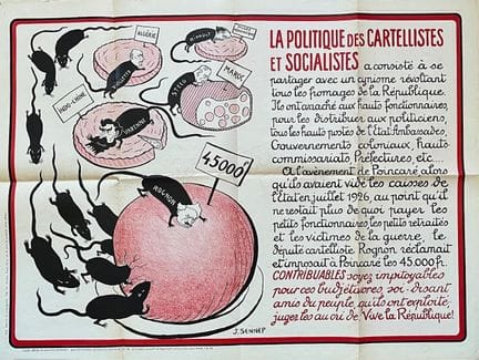 CARICATURA POLITICA, 1920 circa
La politica dei ca