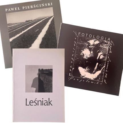 FOTOGRAFÍA. Polaco, francés. Conjunto de 3 libros: