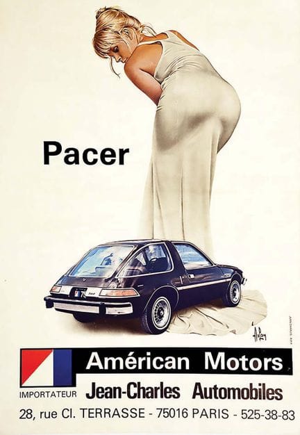 *ASLAN (Gourdon Alain) (1930-2014)
Pin Up-Pacer Am