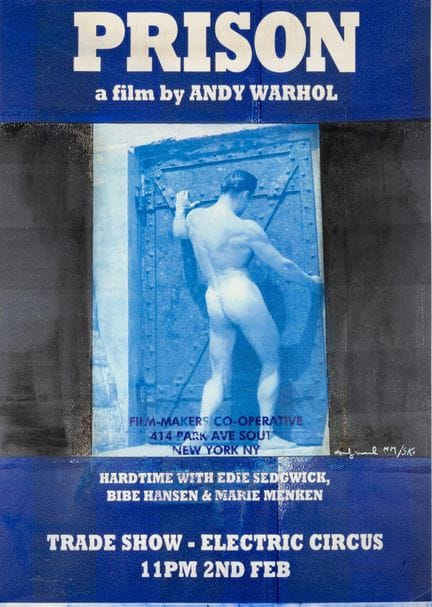 Andy WARHOL (1928-1987)
PRISON, una película de An
