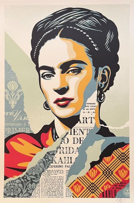 Shepard Fairey dit OBEY (né en 1970)
Frida Kahlo
S
