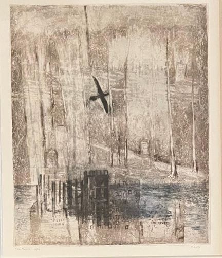 André GOEZU (born in 1939) 
Terre Promise
Lithogra