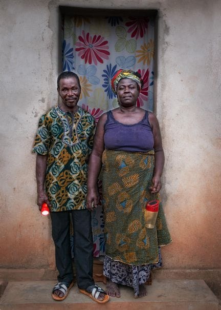 José NICOLAS (né en 1956)
Couple togolais Energie,