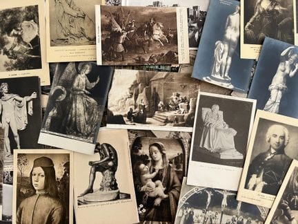Colección de postales antiguas y modernas.
Temas a